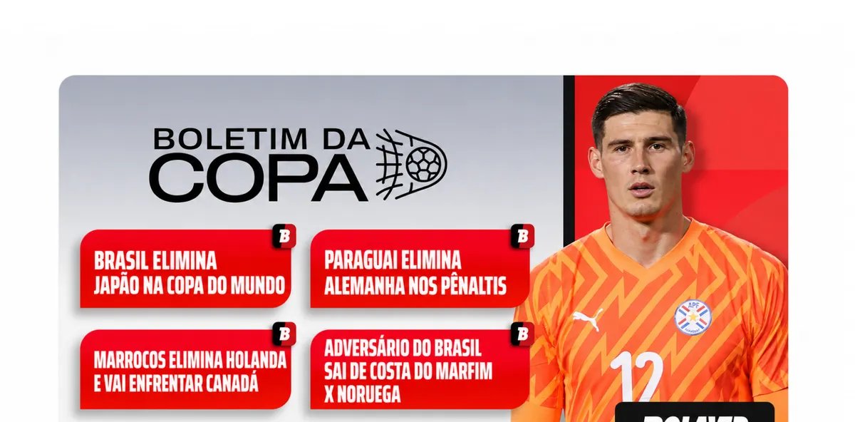 Brasil avança, Alemanha e Holanda caem e Paraguai surpreende na Copa do Mundo - Imagem do artigo