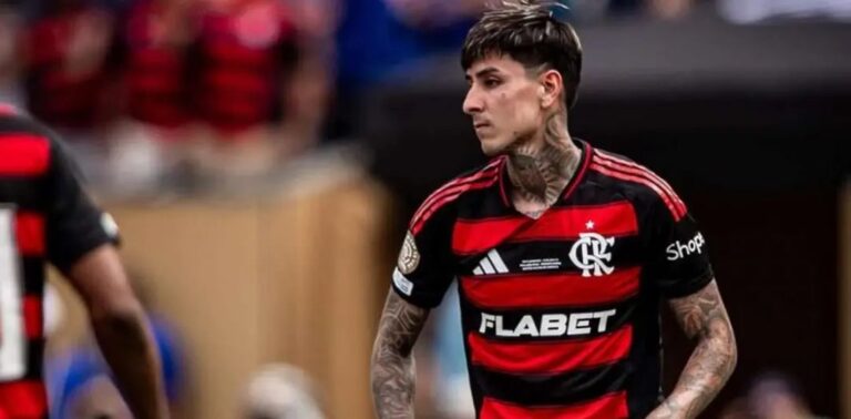 Erick Pulgar pode sair do Flamengo se clube interessado pagar multa de US$ 4 milhões