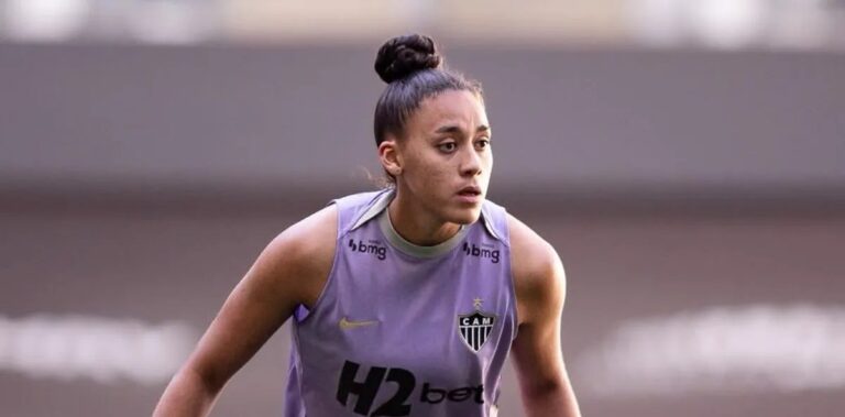 Zagueira Barraca destaca preparação do Atlético-MG para duelo na Arena MRV pela Copa do Brasil Feminina