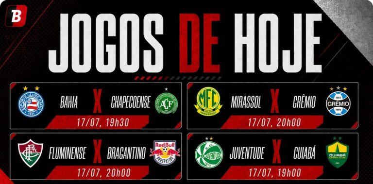 Sexta-feira de Brasileirão: confira horários e transmissões de Bahia, Fluminense, Grêmio e demais jogos