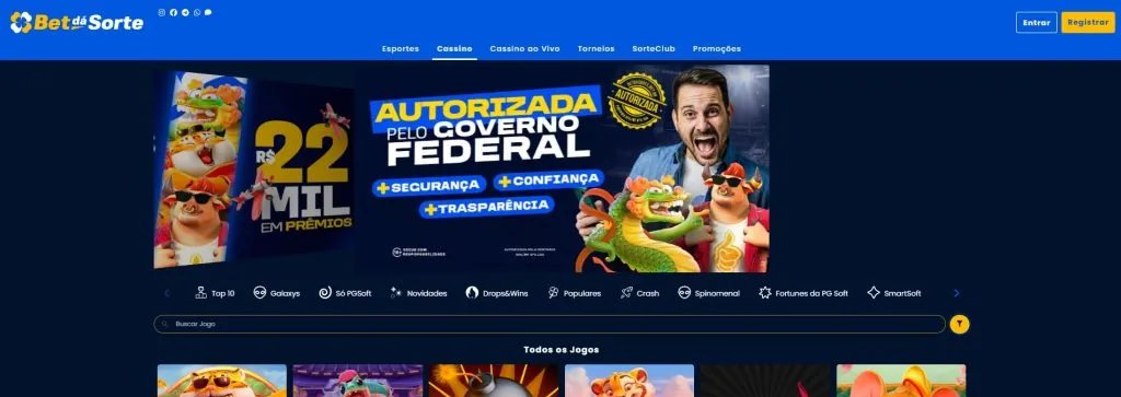 Bet dá Sorte opera sem aplicativo, mas libera apostas completas pelo navegador móvel - Imagem do artigo original