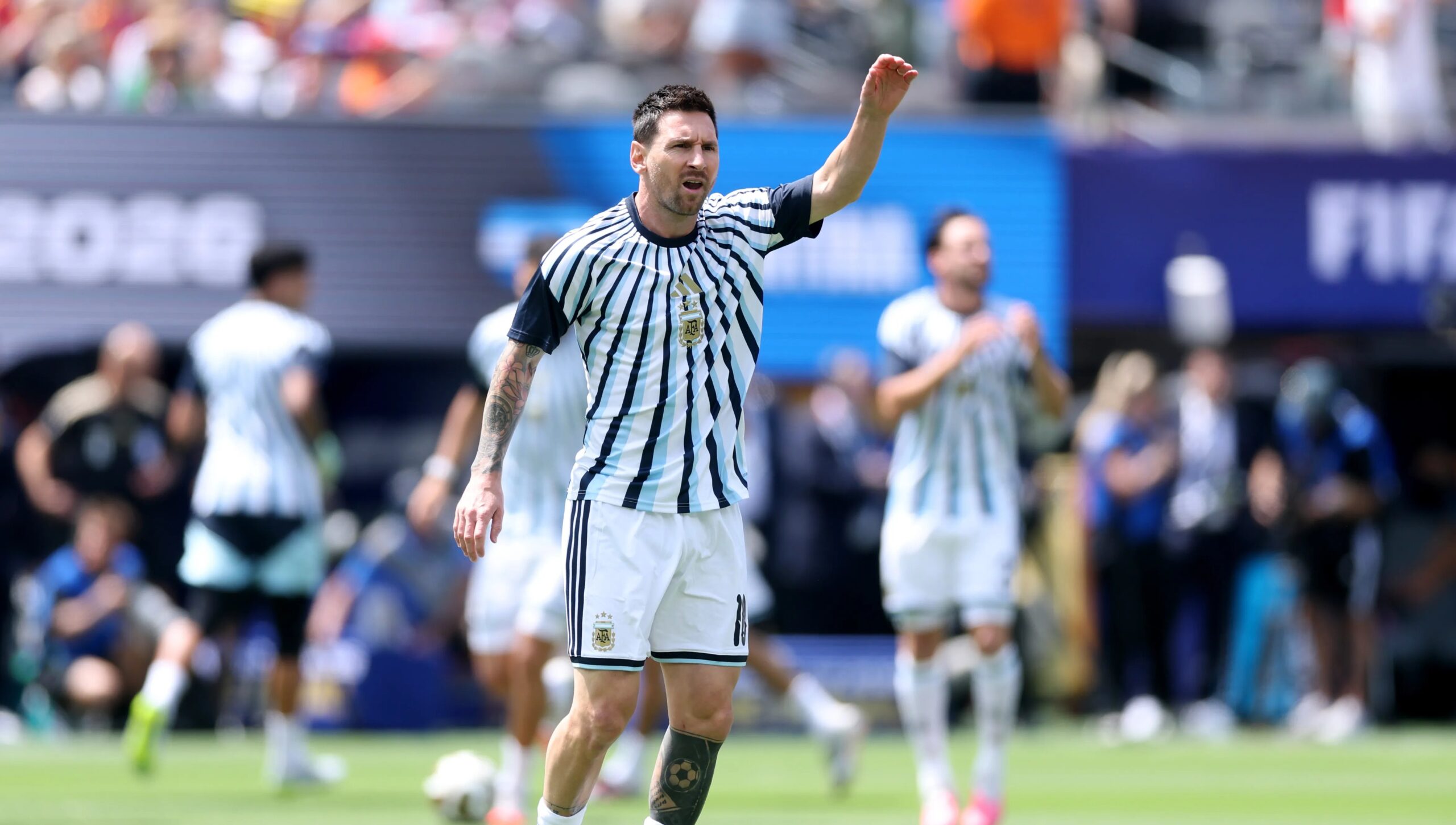 Espanha domina posse, mas decisão contra Argentina começa sem gols no MetLife Stadium - Imagem do artigo original