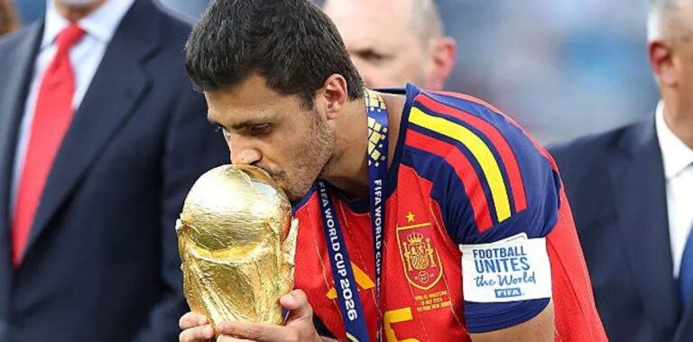 Rodri revela discurso motivador antes da final e lembra superação de grave lesão na conquista da Copa de 2026