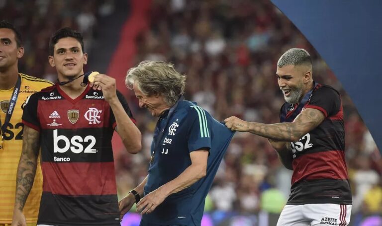 Jorge Jesus afirma que incluiria Pedro, do Flamengo, em lista para a Copa do Mundo