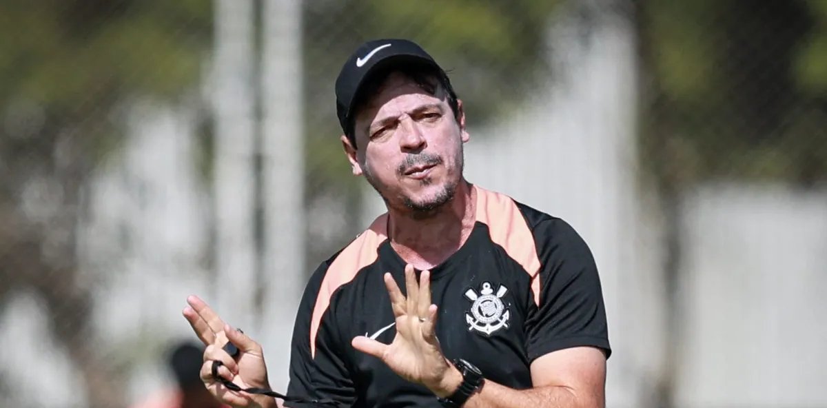 Diniz aproveita pausa para intensificar ajustes táticos e ofensivos no Corinthians - Imagem do artigo