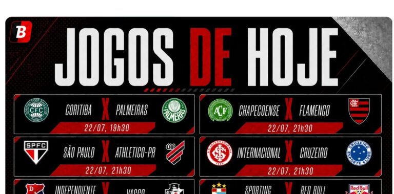 Séries A e B do Brasileirão e Sul-Americana agitam esta quarta-feira; veja onde assistir