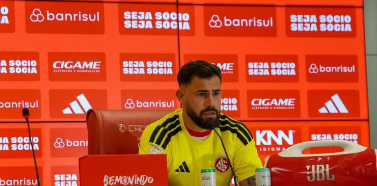 Internacional confirma chegada de Matheus Cunha para assumir o gol colorado