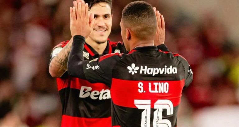 Samuel Lino exalta fase no Flamengo, mira nova convocação e detalha entrosamento com Pedro