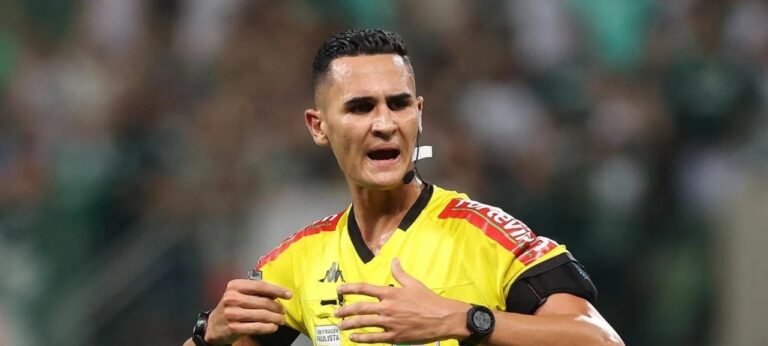CBF define Matheus Delgado Candançan como árbitro de Internacional x Flamengo pelo Brasileirão