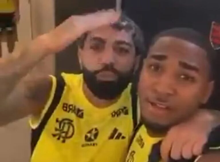 Gabigol elogia Lorran nas redes e relembra a camisa 99 do Flamengo