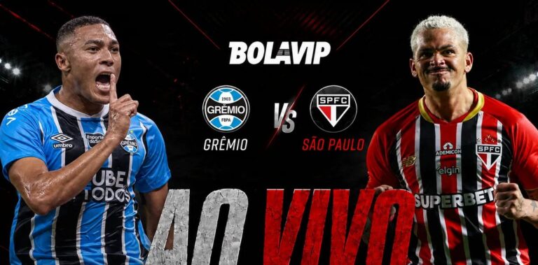 Grêmio e São Paulo se enfrentam às 16h na Arena pelo Brasileirão 2026
