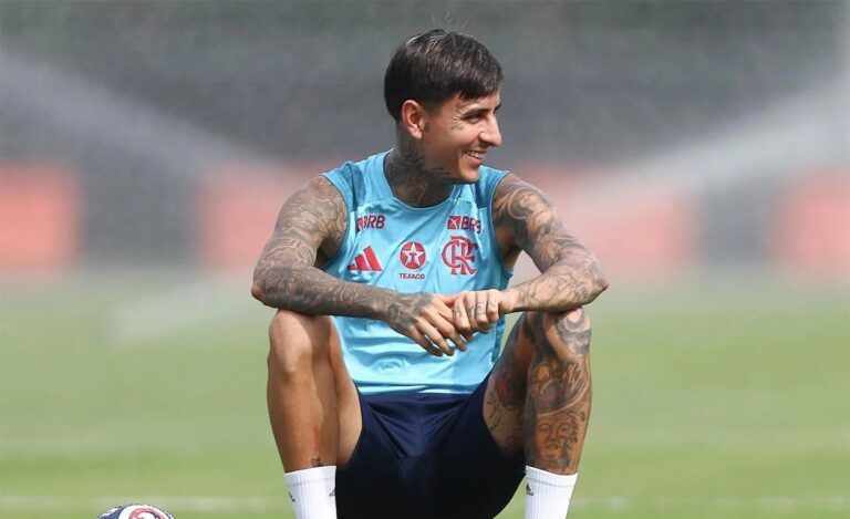 Flamengo ainda não responde a contraproposta de Pulgar, e estafe negocia com clubes árabes