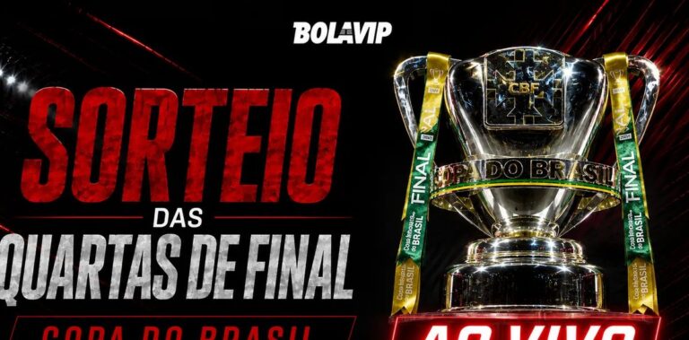 CBF sorteia hoje os confrontos das quartas de final da Copa do Brasil