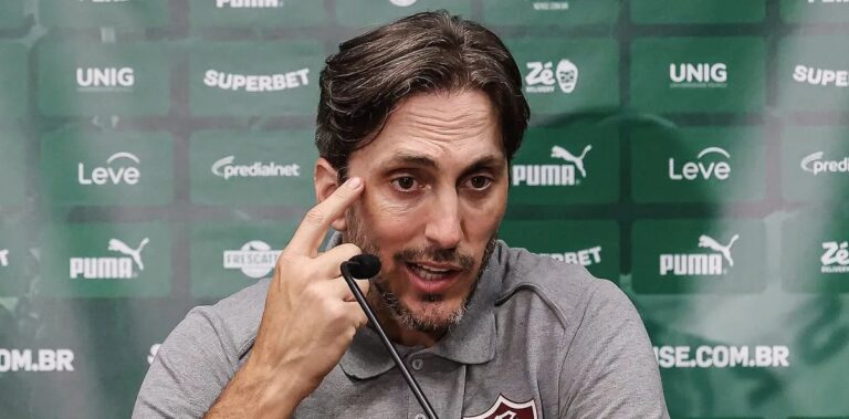 Zubeldía relata bastidores e projeta reencontro entre Fluminense e Independiente Rivadavia nas oitavas da Libertadores