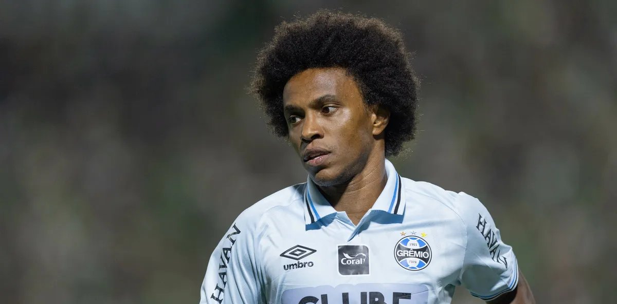 Grêmio e Willian oficializam rescisão; atleta concorda com pagamento parcelado - Imagem do artigo