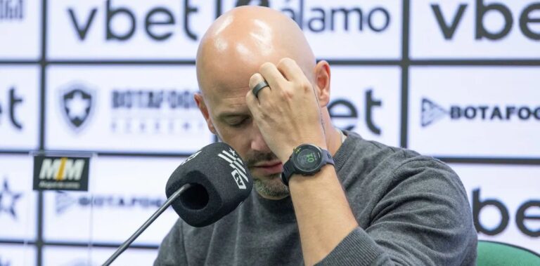 Após 6 a 1 no Peru, Franclim admite “vergonha” e tenta explicar goleada sofrida pelo Botafogo