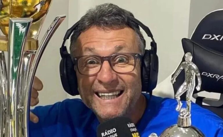 Neto prevê vitória do Cruzeiro sobre o Flamengo e projeta Corinthians campeão da Libertadores