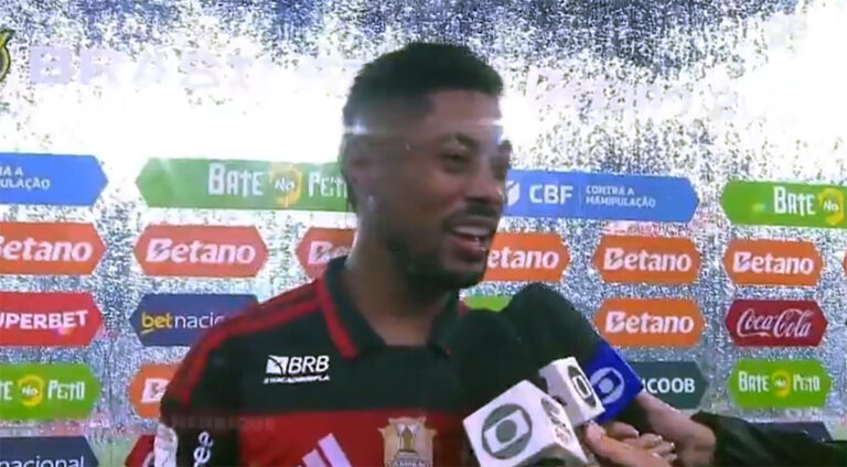 Bruno Henrique destaca vitória do Flamengo e elogia jovem talento após partida no Maracanã