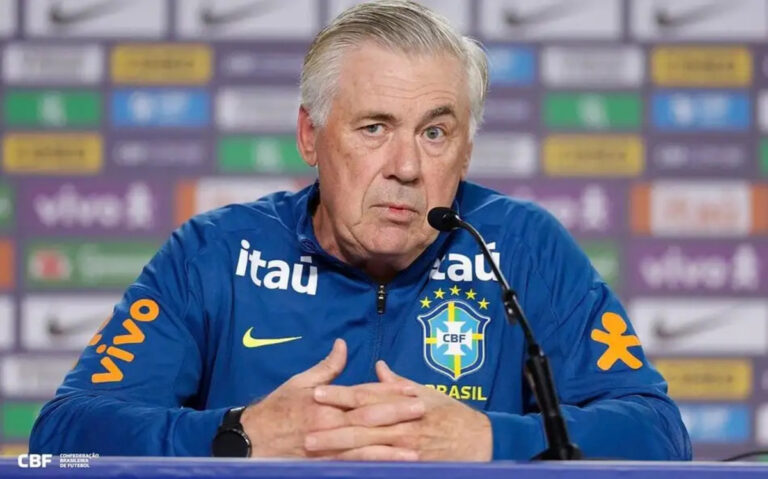 Ancelotti divulga convocação da Seleção Brasileira nesta quarta-feira; Flamengo pode ceder Pedro e Samuel Lino