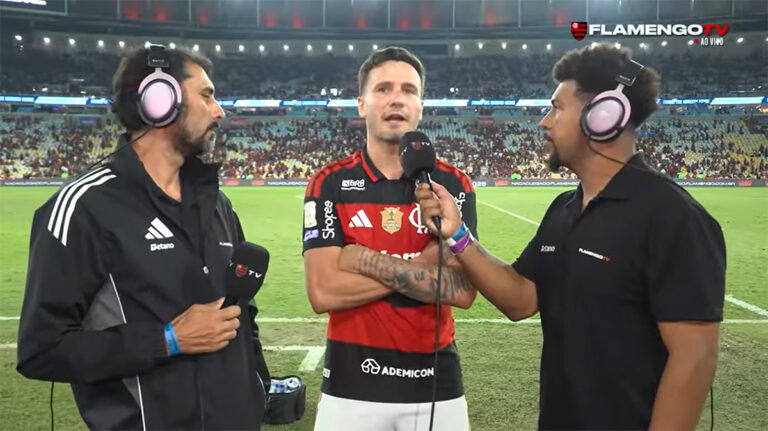 Saúl admite dificuldade de ritmo, mas se coloca à disposição do Flamengo