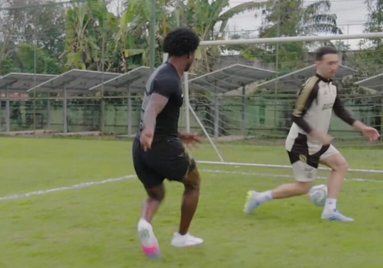 Interação entre Flamengo e NFL: Léo Ortiz brilha em jogo amistoso com Zay Flowers