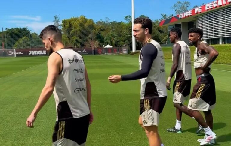 Saúl é alvo de piadas no Flamengo após postagem inusitada