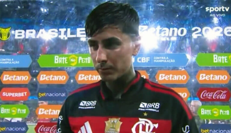 Pulgar elogia apoio da torcida do Flamengo após difícil eliminação na Libertadores