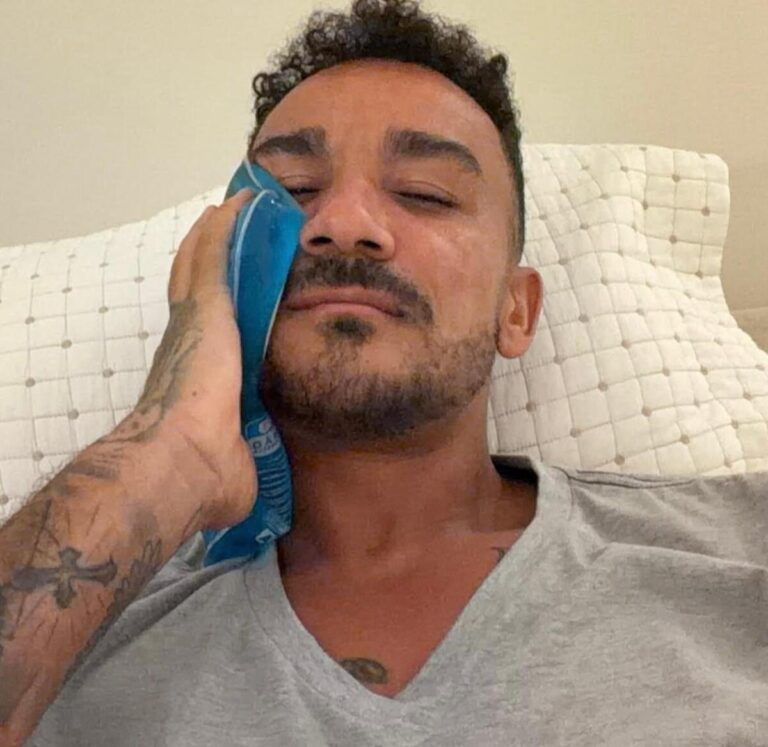 Danilo se manifesta nas redes sociais após cirurgia na mandíbula e recebe apoio da torcida