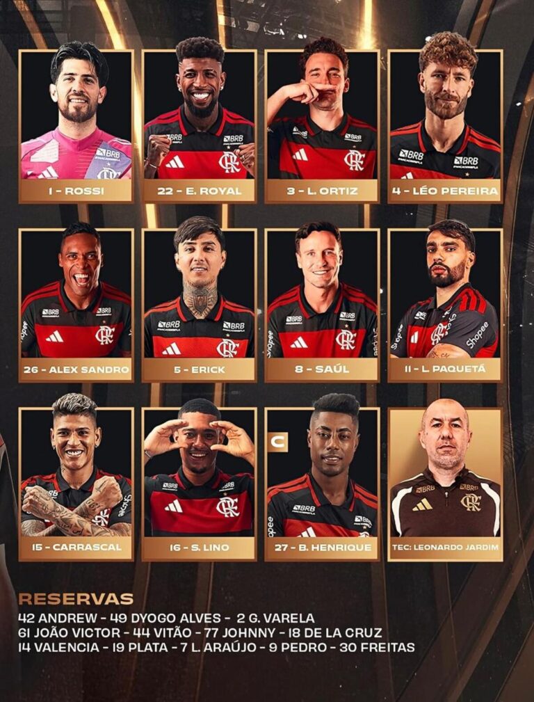Flamengo e Estudiantes confirmam escalações para semifinal da Libertadores