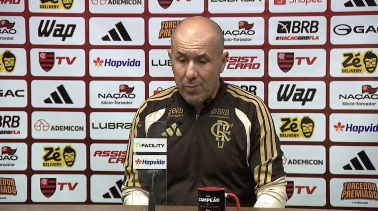 Leonardo Jardim comenta descontentamento do Flamengo após empate com o Santos