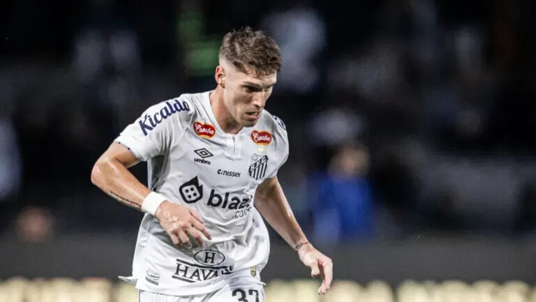Flamengo considera contratar Benjamín Rollheiser do Santos para 2027
